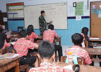 Anggota Kodim Boyolali Sosialisasikan Pembelajaran Metode Gasing