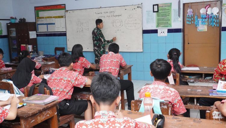 Anggota Kodim Boyolali Sosialisasikan Pembelajaran Metode Gasing Anggota Kodim Boyolali Sosialisasikan Pembelajaran Metode Gasing