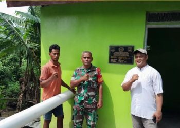 Babinsa Dampingi Pipanisasi Untuk Dukung Ketahanan Pangan di Desa Kaliasin, Kecamatan Sukamulya