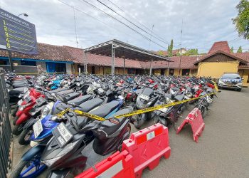 Polres Sragen Tindak Pelaku Balap Liar, Ratusan Motor Diamankan, Penabrak Petugas Bakal Terima Sanksi Tegas