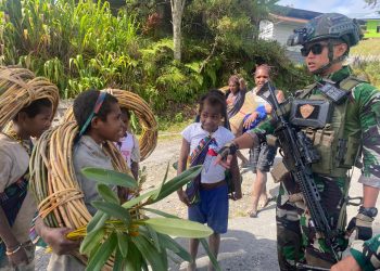 Komsos Habema Tingkatkan Silaturahmi Dengan Warga Mindau