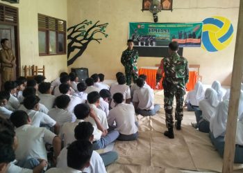 Koramil Juwangi Bangkitkan Minat Siswa Menjadi Prajurit TNI