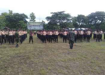 Tingkatkan Disiplin Babinsa Berikan Pelatihan PBB