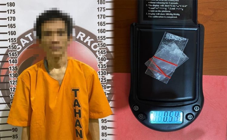 Gasak Narkoba di Kelurahan Ujung Gunung, Polres Tulang Bawang Tangkap Pria 34 Tahun Gasak Narkoba di Kelurahan Ujung Gunung, Polres Tulang Bawang Tangkap Pria 34 Tahun