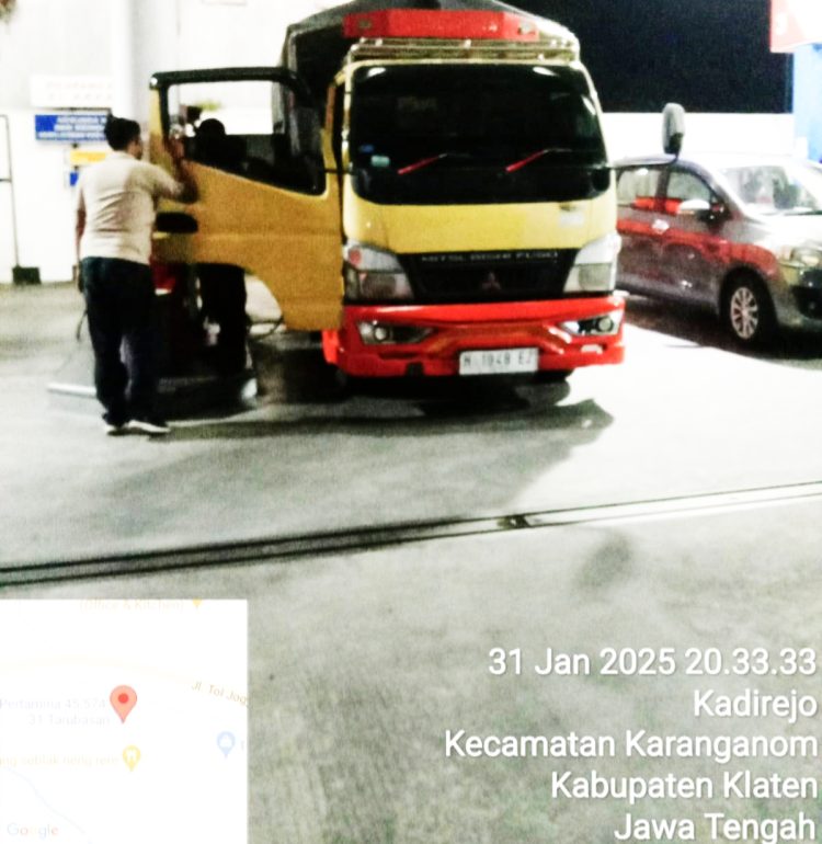 Temuan Truk Pengangsu Di Klaten Menjadi Sorotan Awak Media tim Gabungan