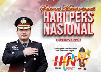 Kapolres Kendal Beri Ucapan Hari Pers Nasional ke-79