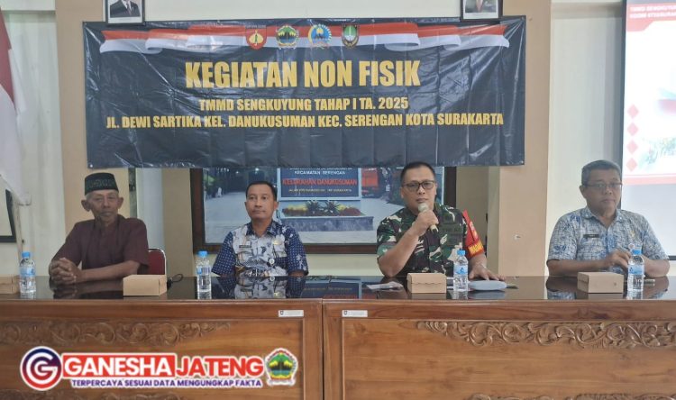 Kegiatan Non Fisik TMMD Sengkuyung, Kasdim 0735/Surakarta Berikan Penyuluhan Bela Negara Kepada Warga Kegiatan Non Fisik TMMD Sengkuyung, Kasdim 0735/Surakarta Berikan Penyuluhan Bela Negara Kepada Warga