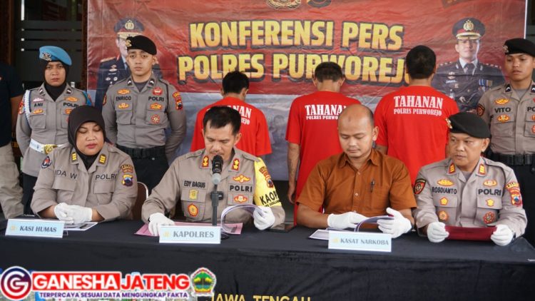 Polres Purworejo Kembali Menunjukkan Komitmennya Dalam Memberantas Peredaran obat-obatan ilegal