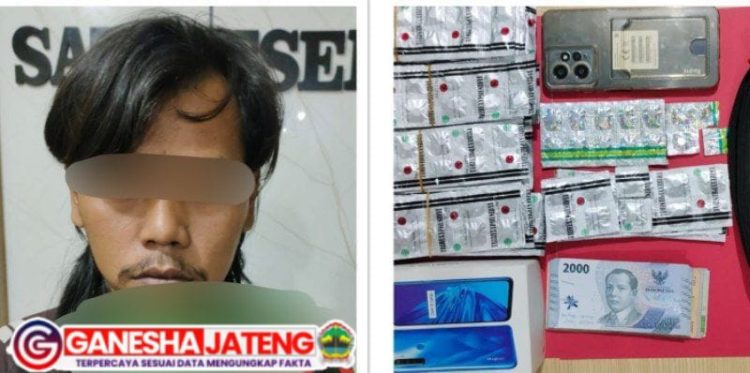 Tangkap Pengedar Obat Berbahaya, Tim Opsnal Satresnarkoba Polres Sragen Sita Ratusan Butir Trihexyphenidyl Tangkap Pengedar Obat Berbahaya, Tim Opsnal Satresnarkoba Polres Sragen Sita Ratusan Butir Trihexyphenidyl