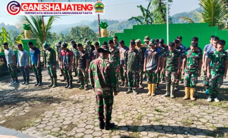 Apel Pagi Bentuk Kesiapan Anggota Satgas Apel Pagi Bentuk Kesiapan Anggota Satgas