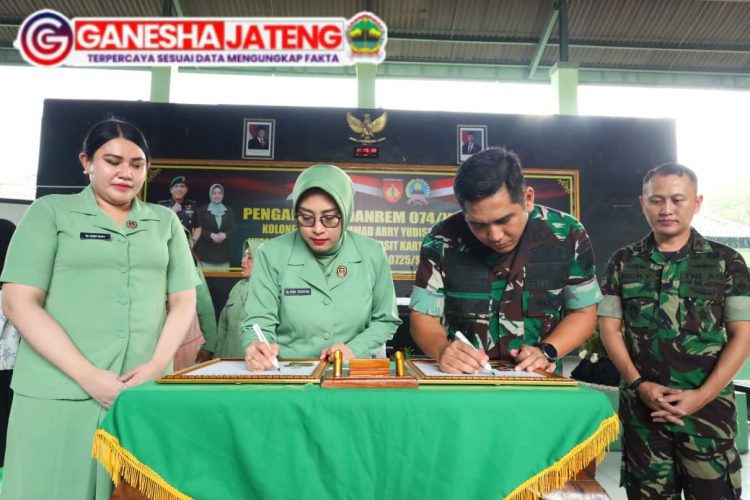 Danrem 074/Wrt Kunjungi Kodim Sragen, beri kabar gembira Danrem 074/Wrt Kunjungi Kodim Sragen, beri kabar gembira