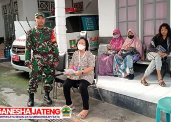 Apa Maksud dan Tujuan Babinsa Jayengan Sambangi UPTD Puskesmas   