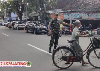Ganesha Jateng TNI Amankan Ibadah Minggu di GKJ Joyodiningratan, Wujud Nyata Toleransi Beragama