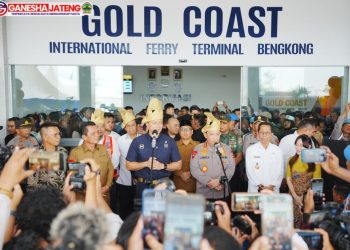Hadiri Peresmian Pelabuhan Gold Coast Bengkong, Kapolri Tekankan Pentingnya Kolaborasi Lembaga Cegah TPPO-PMI Ilegal