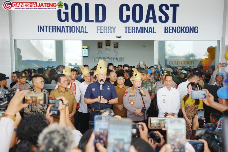 Hadiri Peresmian Pelabuhan Gold Coast Bengkong, Kapolri Tekankan Pentingnya Kolaborasi Lembaga Cegah TPPO-PMI Ilegal