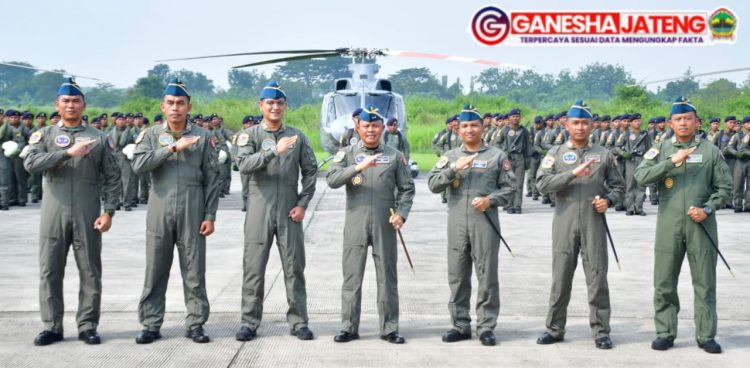 Komandan Puspenerbal Pimpin Sertijab Tiga Komandan Pangkalan Udara TNl AL