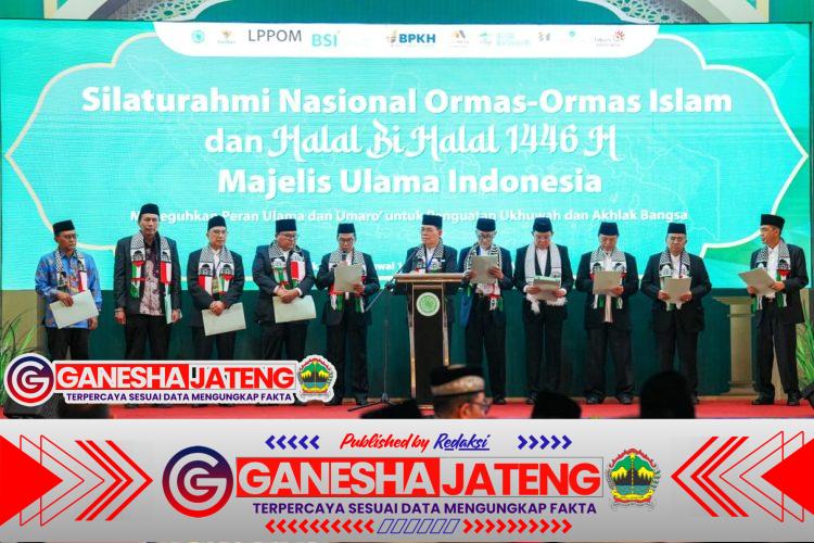 Kapolri Hadiri Silaturahmi Ormas-Halal Bihalal MUI, Komitmen Perkuat Ukhuwah Bangsa