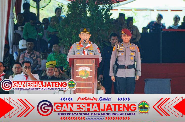 Buka Jambore Karhutla Riau 2025, Kapolri Ajak Masyarakat Jaga dan Lestarikan Lingkungan Buka Jambore Karhutla Riau 2025, Kapolri Ajak Masyarakat Jaga dan Lestarikan Lingkungan