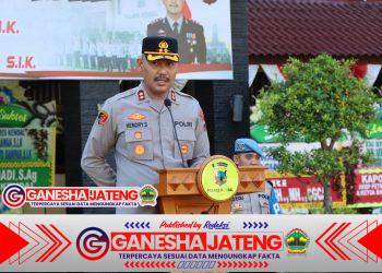 Kapolres Kendal Pimpin Apel Pagi, Tekankan Inovasi dan Profesionalisme Anggota
