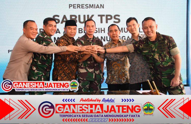 Pangdam IV/Diponegoro Resmikan 4 Titik Sumur Bor di Masaran Sragen