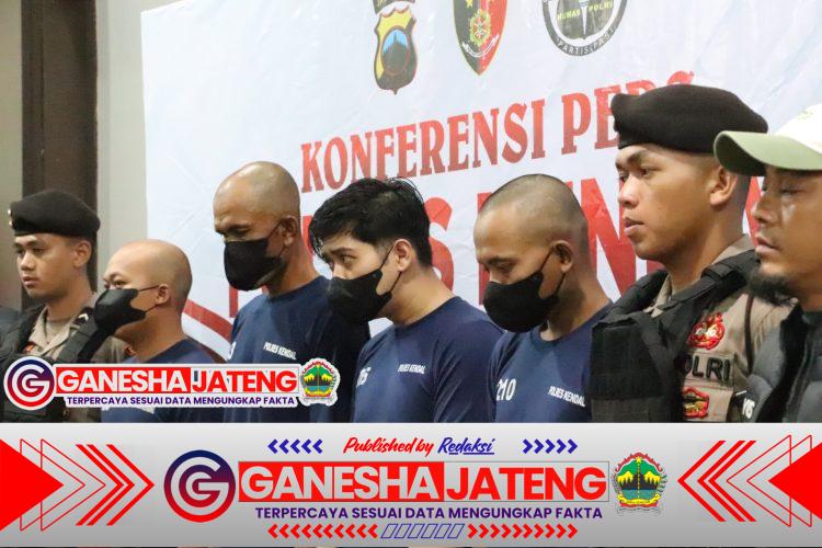 Pencuri Residivis Dibekuk, Polres Kendal Ungkap Kasus Pencurian Bermodus Bongkar Ruang Guru Sekolah