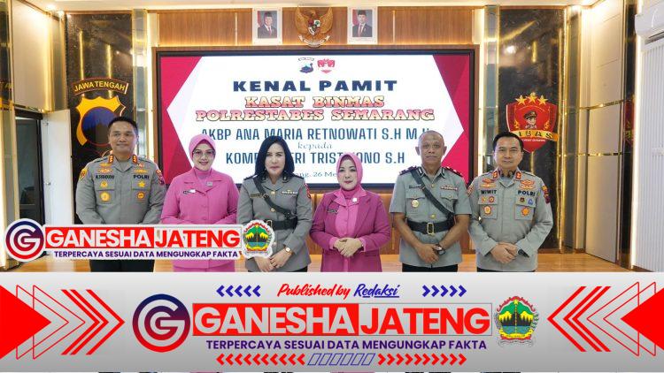 Kasatbinmas Polrestabes Semarang Resmi Berganti, Kapolrestabes Pimpin Upacara Sertijab Kasatbinmas Polrestabes Semarang Resmi Berganti, Kapolrestabes Pimpin Upacara Sertijab