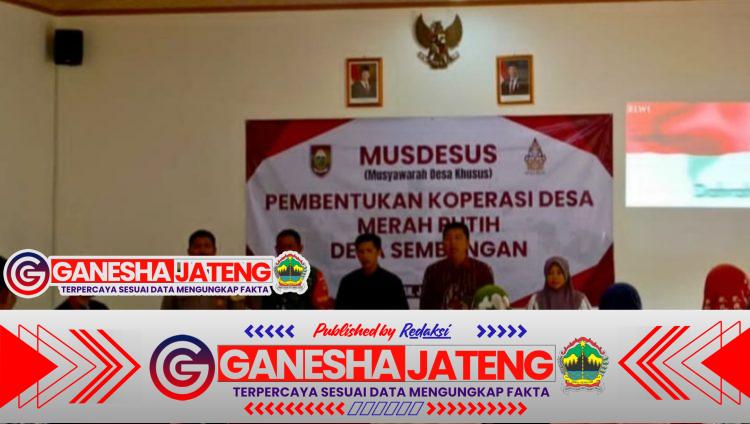 Babinsa Nogosari Hadiri Musdesus Guna Pembentukan Koperasi Merah Putih