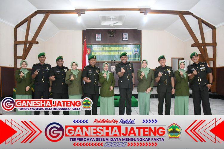 Tongkat Komando Kodim Boyolali Resmi Berganti