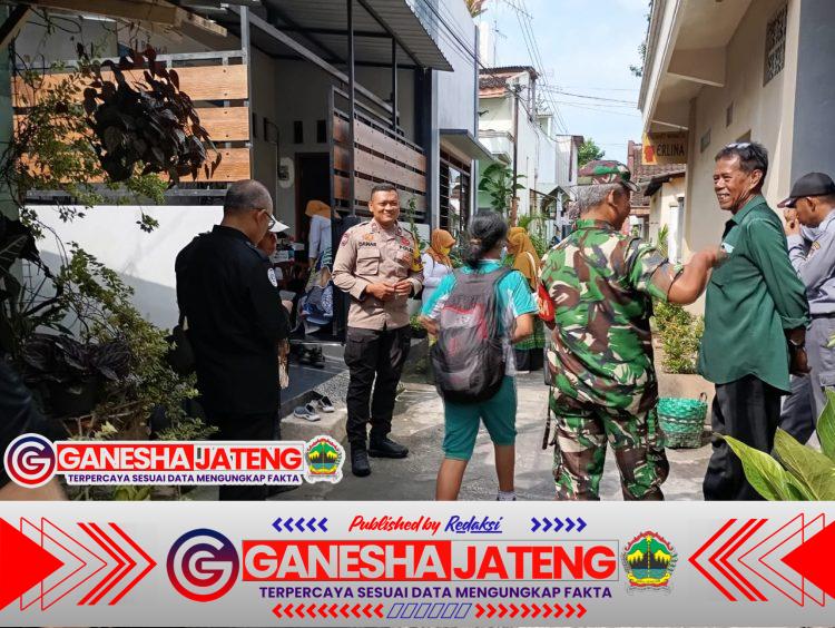 Tidak Kenal Akan Waktu, Babinsa Kratonan & Bhabinkamtibmas Rutin Patroli wilayah