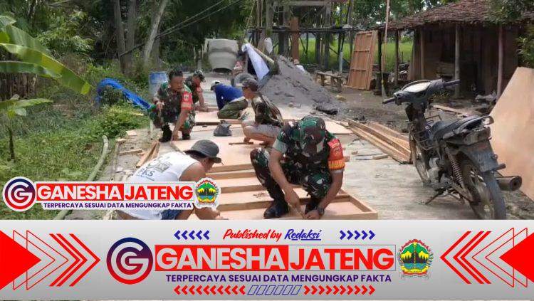 Babinsa Berperan Aktif Dalam Pembuatan PAM SIMAS