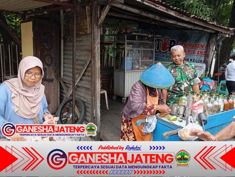 Babinsa Kratonan Motivasi Pelaku UMKM Pedagang Jamu Keliling