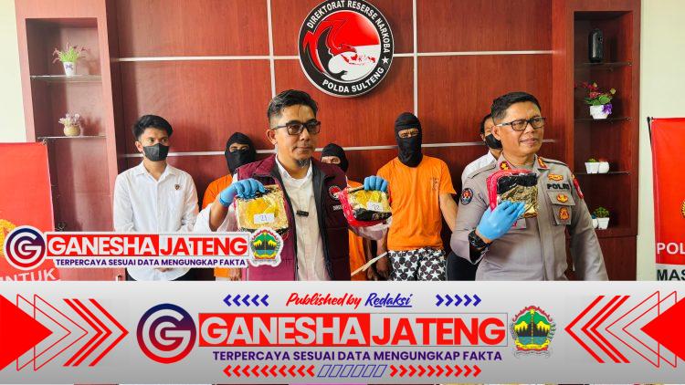 Polisi Gagalkan Penyelundupan 30 Kg Sabu, Tiga Kurir Internasional Ditangkap