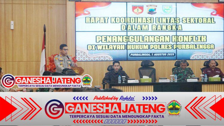 Cegah Konflik Sosial, Polres Purbalingga Gelar Rakor Lintas Sektoral Cegah Konflik Sosial, Polres Purbalingga Gelar Rakor Lintas Sektoral