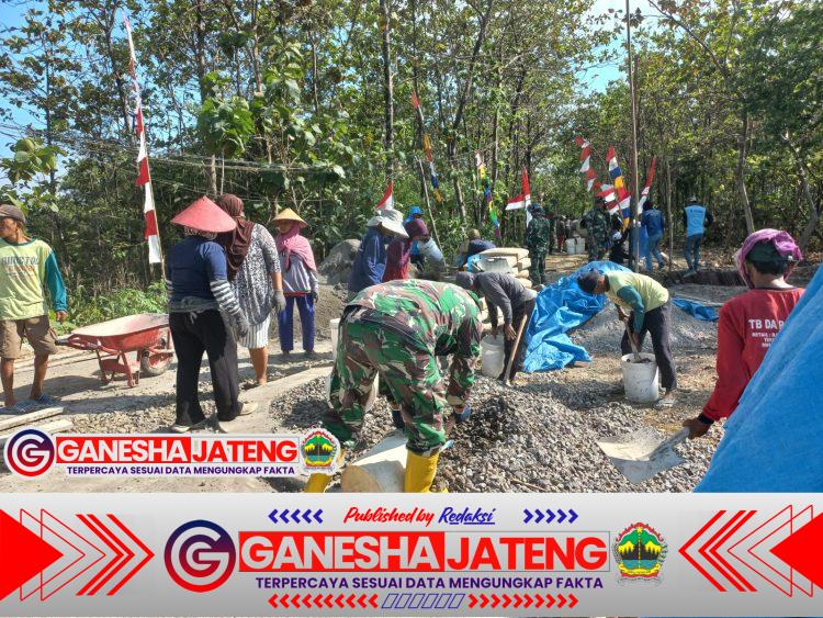 Ibu-Ibu di Sarimulyo Turut Andil Sukseskan TMMD Boyolali Ibu-Ibu di Sarimulyo Turut Andil Sukseskan TMMD Boyolali