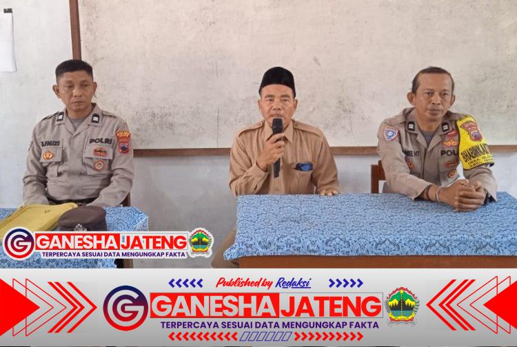 Langkah Jitu Polsek Gondang Cegah Bullying dan Vandalisme, Sosialisasi di SMP Al Basyiir Sragen Disambut Antusias Pelajar