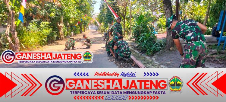 Sukseskan Program Kasad, Satgas TMMD Reguler Ke-125 Kodim 0735/Surakarta Garab Sasaran Fisik Pipanisasi