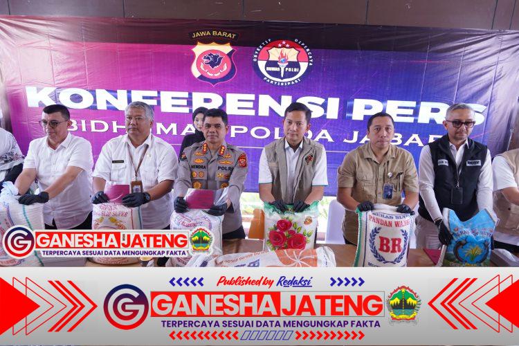 Kecurangan Beras Raup Omzet Hampir Rp5 Miliar, Polda Jabar Ungkap Praktik Curang Enam Pelaku Kecurangan Beras Raup Omzet Hampir Rp5 Miliar, Polda Jabar Ungkap Praktik Curang Enam Pelaku