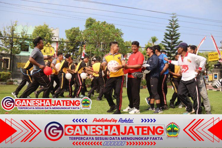 Semarakkan Hari Kemerdekaan ke-80, Polres Brebes Gelar Olahraga Bersama Semarakkan Hari Kemerdekaan ke-80, Polres Brebes Gelar Olahraga Bersama