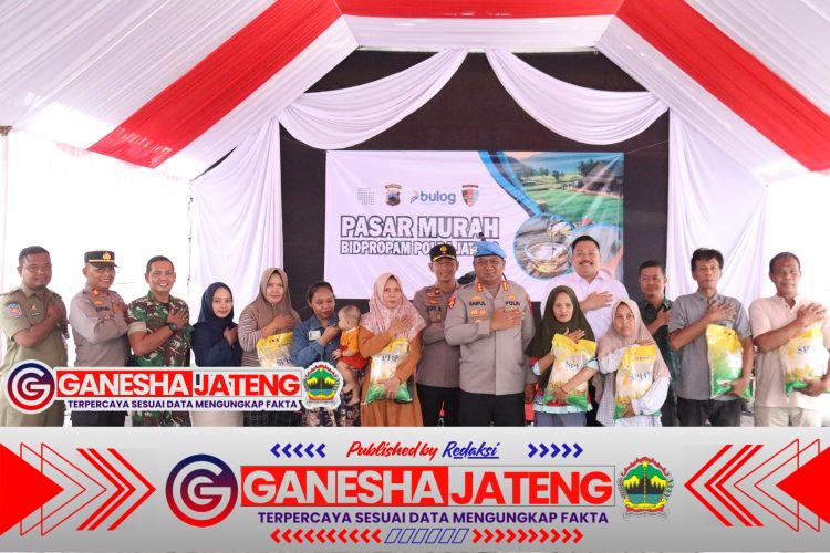 Bidpropam Polda Jateng Gelar Gerakan Pangan Murah di Jepara; Jaga Stabilitas Harga Pangan Bidpropam Polda Jateng Gelar Gerakan Pangan Murah di Jepara; Jaga Stabilitas Harga Pangan