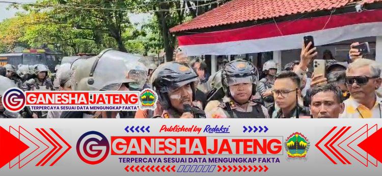Kapolresta Pati: Kami Ajak Pak Bupati Temui Massa, Asal Aksi Tertib Kapolresta Pati: Kami Ajak Pak Bupati Temui Massa, Asal Aksi Tertib