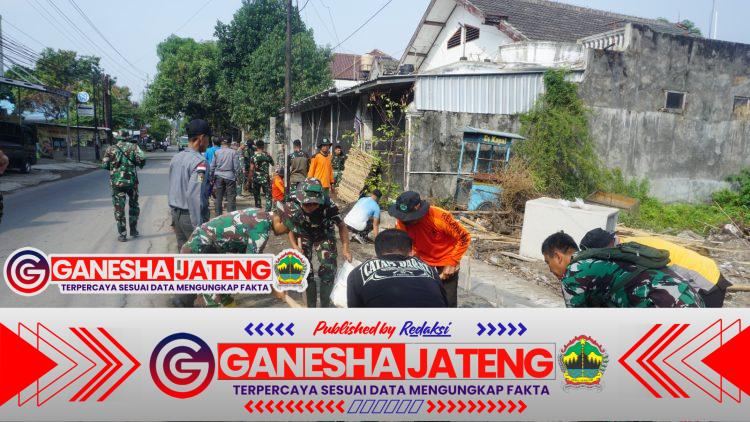 Perbaikan Saluran Air Terus Dikebut, Pasiops Satgas TMMD Reguler Ke-125 Kodim 0735/Surakarta Optimis Sasaran Selesai Tepat Waktu