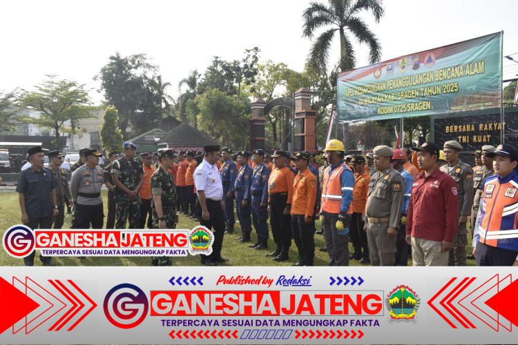 Bupati pimpin Apel di Kodim Sragen, Tekankan 4 poin