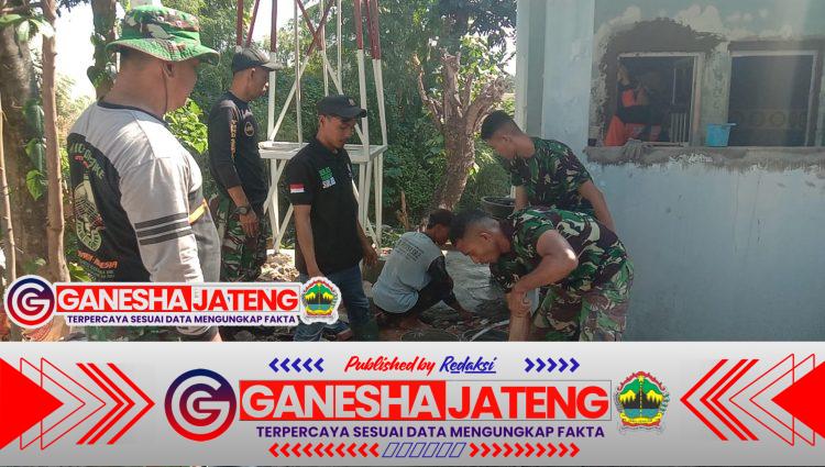 Bersama Warga, Satgas TMMD Reguler Ke-125 Kodim 0735/Surakarta Genjot Renovasi MCK Umum Bersama Warga, Satgas TMMD Reguler Ke-125 Kodim 0735/Surakarta Genjot Renovasi MCK Umum