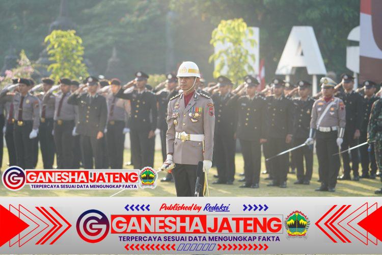 Polda Jateng Gelar Upacara Peringatan HUT ke-80 RI.