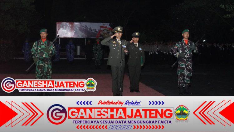 Dandim Boyolali Pimpin Apel Kehormatan dan Renungan Suci HUT ke-80 RI di TMP Ratna Negara