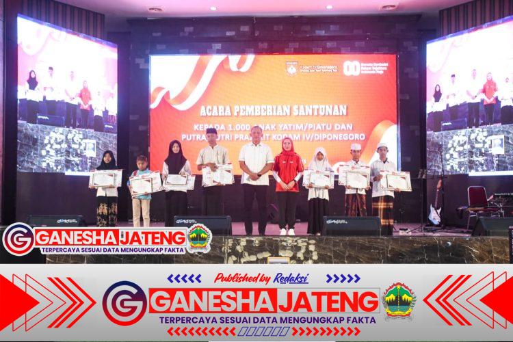 Pangdam IV/Diponegoro Santuni 1.000 Anak Yatim Piatu dan Putra Putri Prajurit di HUT ke-80 RI Pangdam IV/Diponegoro Santuni 1.000 Anak Yatim Piatu dan Putra Putri Prajurit di HUT ke-80 RI