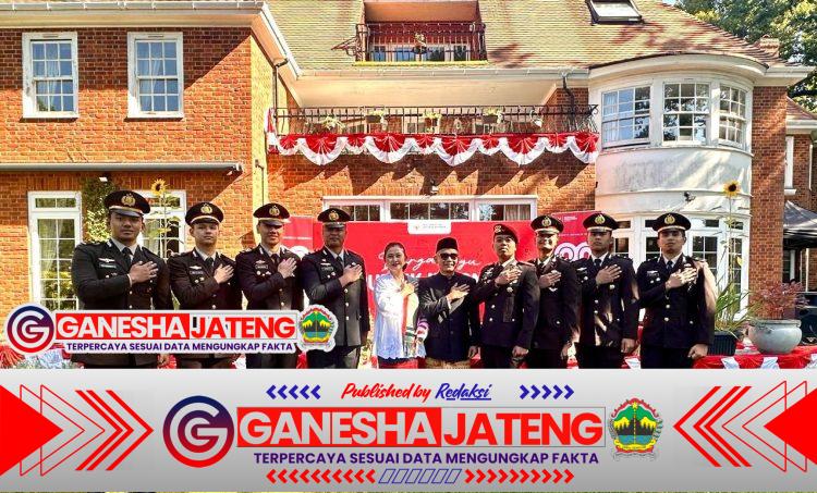 Perwira Polri Penerima Beasiswa LPDP Ikuti Upacara HUT RI ke-80 di London Perwira Polri Penerima Beasiswa LPDP Ikuti Upacara HUT RI ke-80 di London