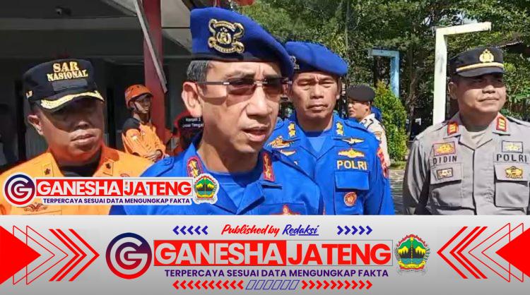Ditpolairud Polda Jateng Terjunkan 2 Kapal Polisi dalam Pencarian 3 Korban Pemancing Tenggelam di Dam Merah*