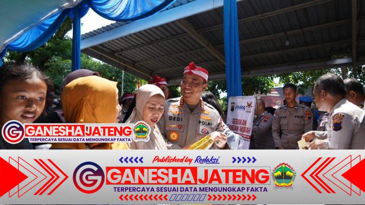 Alumni Akpol 90 Gelar Pasar Murah di Pedurungan, Warga Rasakan Harga Terjangkau