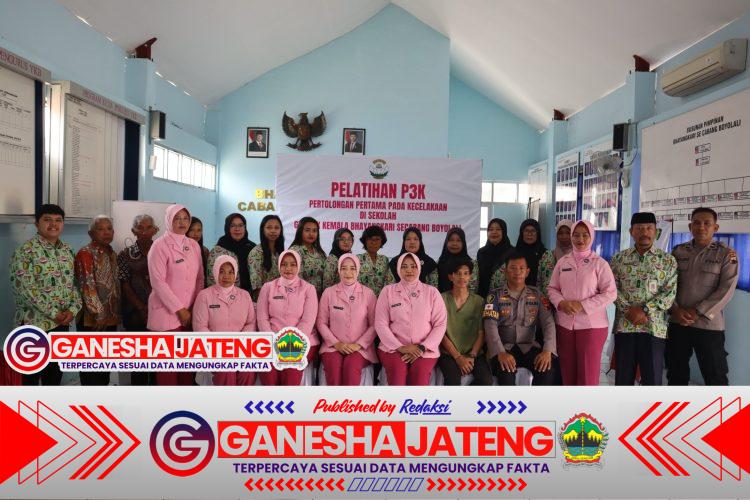 Polres Boyolali dan Bhayangkari Gelar Pemeriksaan dan Edukasi Kesehatan di TK Kemala Bhayangkari